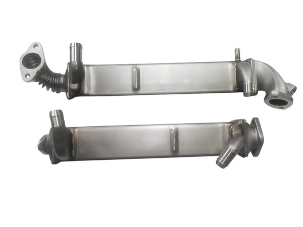Horizontal & Vertical EGR Cooler For Ford 6.4l Powerstroke Turbo Diesel 2008-2010