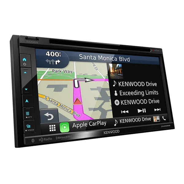 Kenwood Excelon DNX695S 6.8" WVGA double-DIN Navigation/DVD Receiver (Renewed)