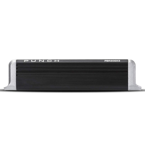Rockford Fosgate PBR300X2 Punch 300 Watt 2 Channel Boosted Rail Amplifier
