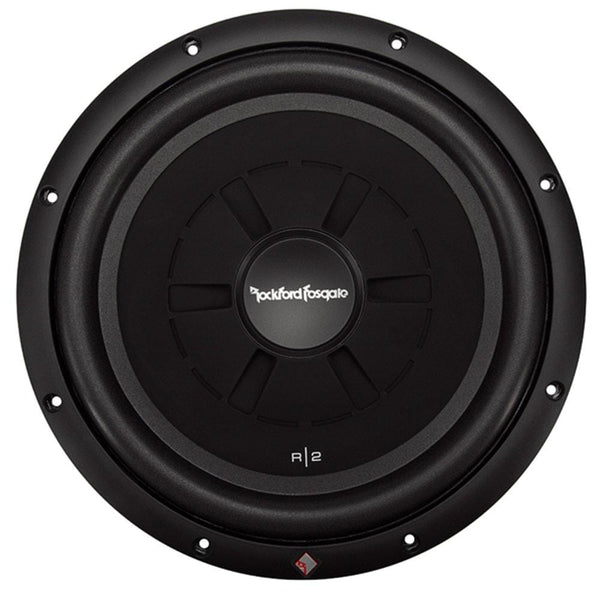 Rockford Fosgate 12" 500W Subwoofer + Shallow Enclosure + Amplifier & Wire Kit