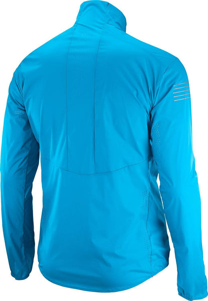 Salomon S/Lab Light Jacket Transcend Blue Mens Sz L