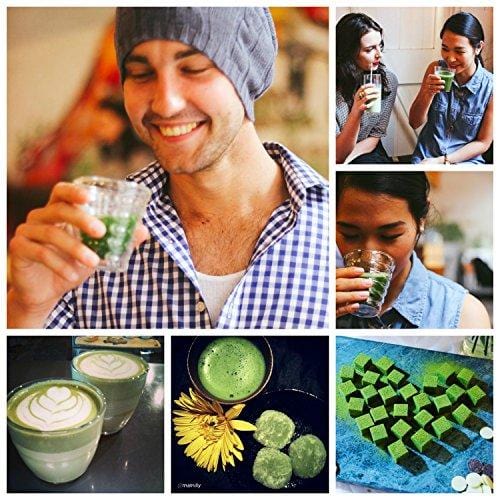 KENKO - Premium Matcha Green Tea Powder - 1st Harvest - Special Drinking Blend for Top Flavor - Best Tasting Ceremonial Grade Matcha Tea Powder - Japanese -30g [1oz]