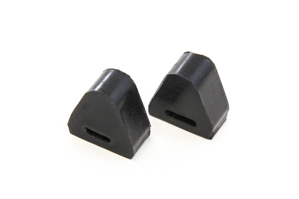 Red Hound Auto 2 Rubber Tailgate Bumpers Compatible with Silverado Sierra Right or Left Side Latch Cushion Stop