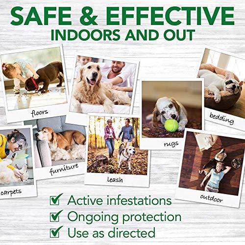 Vet's Best Flea and Tick Home Spray | Flea Treatment for Dogs and Home | Flea Killer with Certified Natural Oils | 32 Ounces