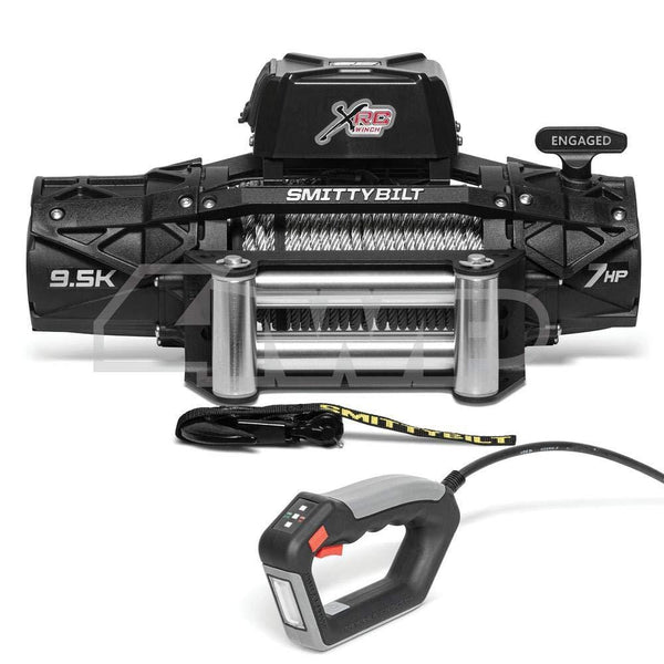 Smittybilt 97695 XRC 9.5K GEN3 Winch Steel Series