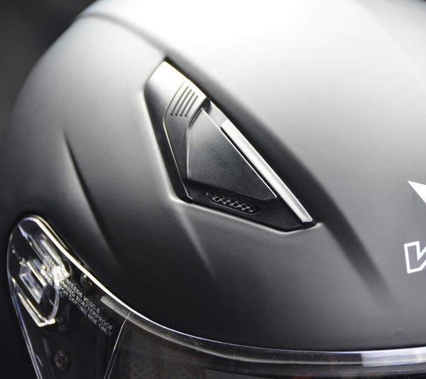 Vega Helmets Ultra Electric Snow Unisex-Adult Full Face Snowmobile Helmet with Heated Shield (Matte Black, Large)