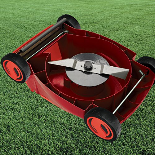Sun Joe MJ401E-RED Mow Joe 14-Inch 12 Amp Electric Lawn Mower With Grass Bag, Red