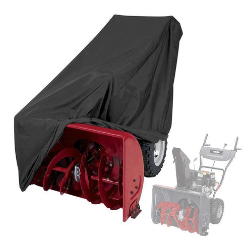 Himal Snow Thrower Cover-Heavy Duty Polyester,Waterproof,UV Protection,Universal Size for Most Electric Two Stage Snow Blowers with Carry Bag ...