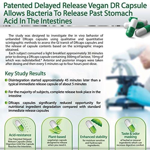 Best Probiotics for Women Men - 30 Billion CFU Probiotic with Prebiotics Supplement 18 Strain Patented Delayed Release Capsules Mens and Womens Digestive Health Supplements