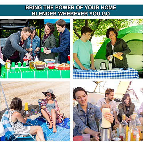 BlenderX CORDLESS HOME, PORTABLE & TRAVEL Blender | Xtra Power, Xtra Blends, Xtra Convenience | Xperience the Difference | Cocktails, Smoothies, Shakes & More | By ModernComfort