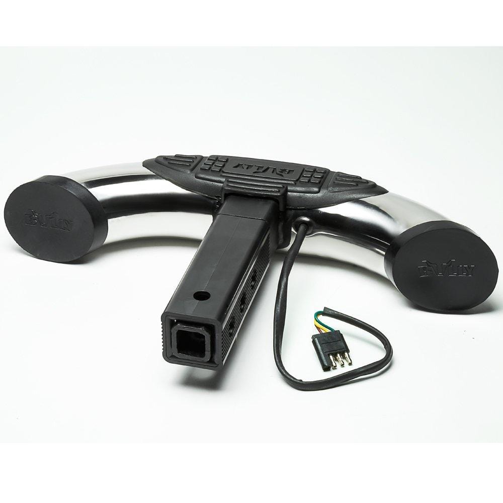 Bully CR605L Chrome Series HeavyDuty Truck SUV LED Hitch Step Ultra Pickleball