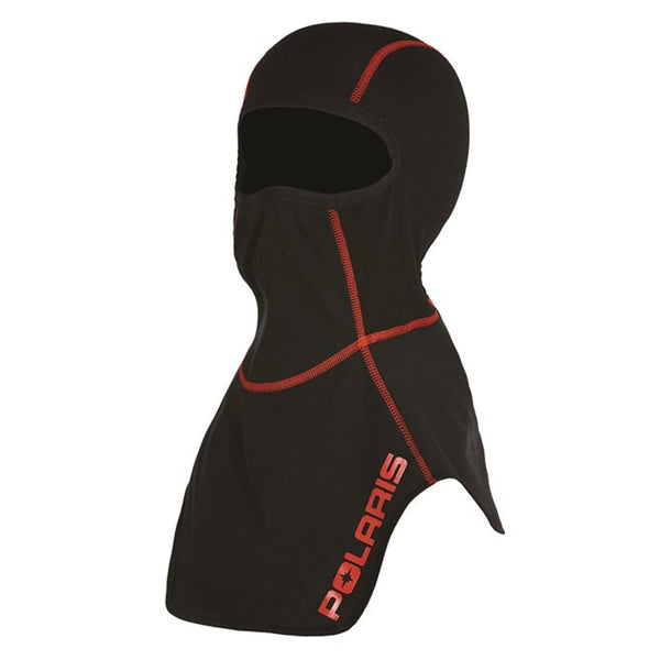 Polaris New OEM Snowmobile Black Mountain Balaclava Neck Warmer, 2867745