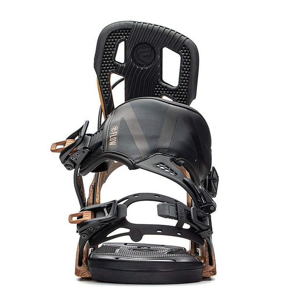 Flow Fuse Hybrid Snowboard Bindings (Brown, L) - Men's