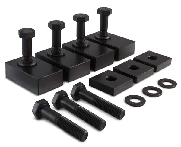 Jeep Wrangler JKU/JLU Black Delrin Plastic Rear Seat Recline Kit with Bolts and Washers