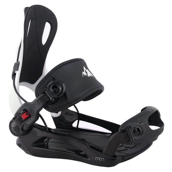 System MTN Men's 2020 Rear Entry Flow Style Snowboard Bindings (Large)