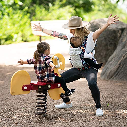 Beco Gemini Baby Carrier - Cool Mesh Navy, Sleek and Simple 5-in-1 All Position Backpack Style Sling for Holding Babies, Infants and Child from 7-35 lbs Certified Ergonomic