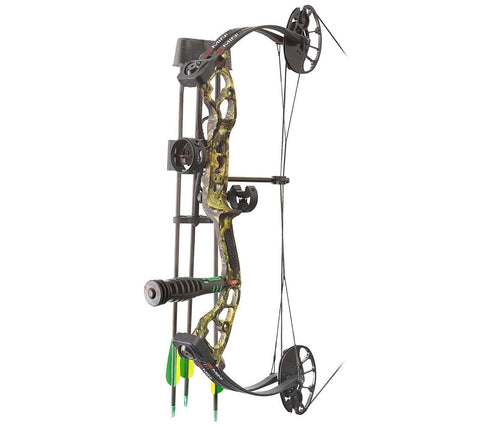 PSE Archery, Mini Burner Compound Bow, Mossy Oak Country Camo, Right Hand, 40#