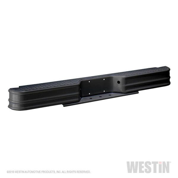 Fey 66000 DiamondStep Universal Black Replacement Rear Bumper (Requires Fey vehicle specific mounting kit sold separately)