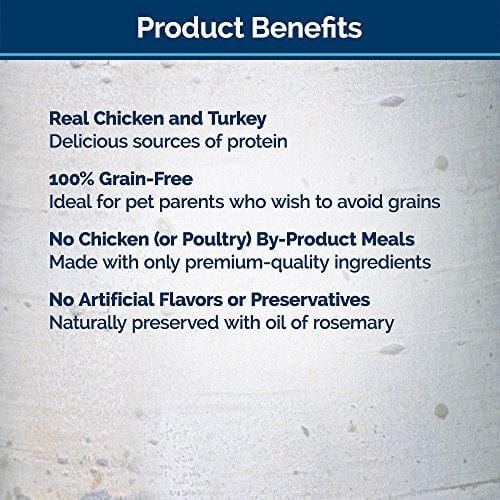 Blue Wilderness Grain-Free Soft--Moist Chicken & Turkey Recipe Cat Treats 2-Oz