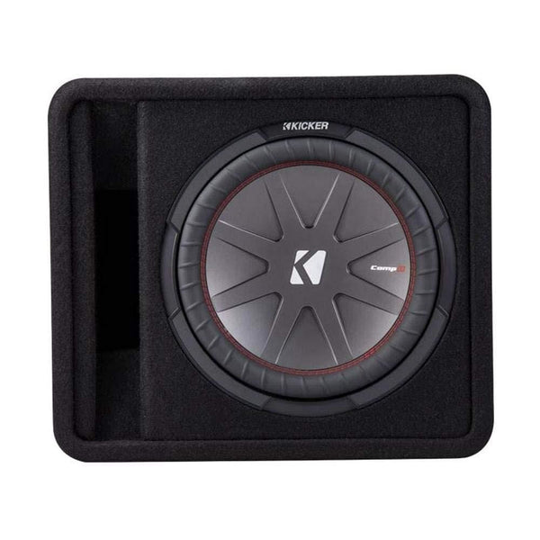 Kicker 12 Inch 1000W Subwoofer Box + 1500W Mono Amplifier, Remote + Wiring Kit