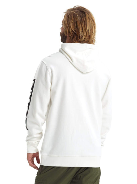 Burton Men's Men's Vault Pullover, Stout White, Small