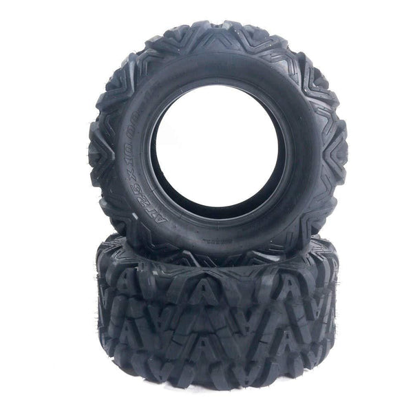 Set of 2 ATV/UTV Tires 25x10-12 Rear 6 Ply Rated Yamaha GRIZZLY 700 4x4 2007-2010