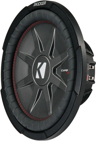 Kicker CompRT 12" 1-Ohm Subwoofer