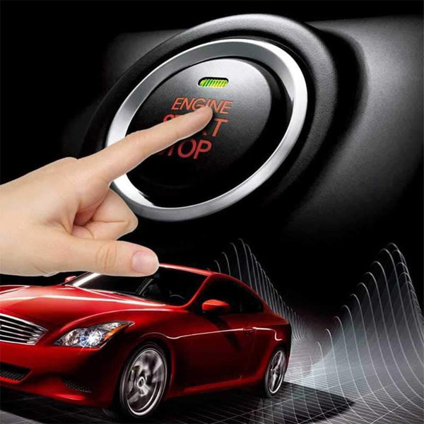 Universal Remote Start For Car Engine Keyless Entry PKE Automatic Central Locking/unlock Door,Car Alarm System with Shock Sensor ,80-100M Control Remote Car Starter