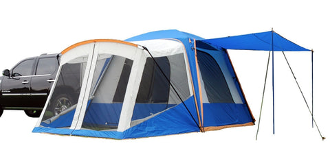 Sportz SUV Blue/Grey Tent with Screen Room (10 x10 x7.25-Feet)