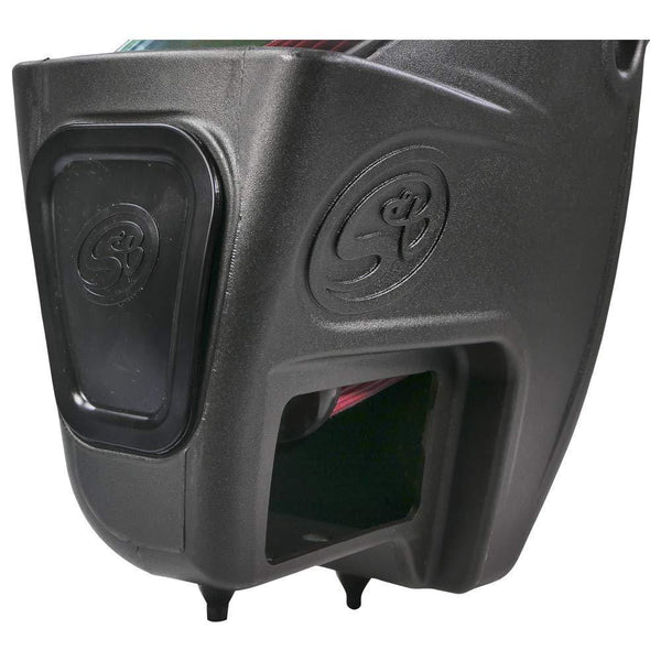 S&B Filters 75-5104 Cold Air Intake For 2011-2016 Ford Powerstroke 6.7L (Oiled Cleanable, 8-ply Cotton Filter)