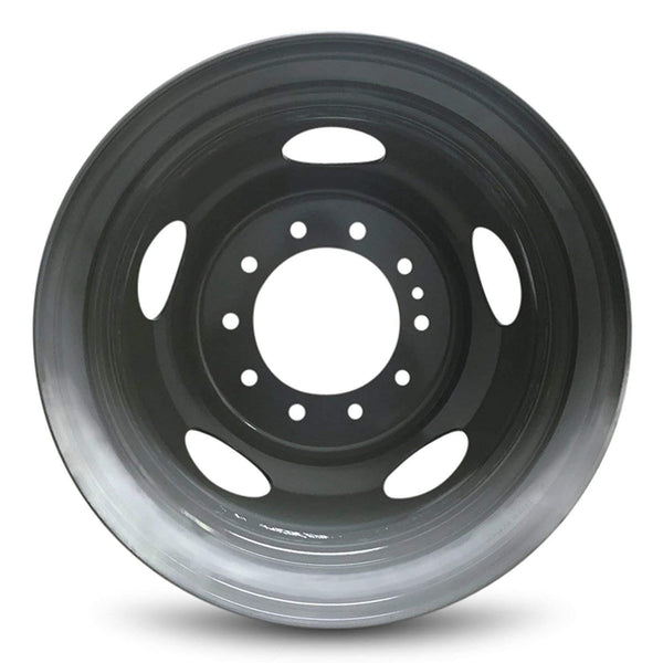 Road Ready Car Wheel For 08-18 Dodge Ram 4500 Ram 5500 19.5 Inch 10 Lug Steel Rim Fits R19.5 Tire - Exact OEM Replacement - Full-Size Spare