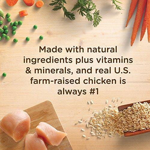 Rachael Ray Nutrish Natural Dry Dog Food, Real Chicken & Veggies Recipe, 40 Lbs