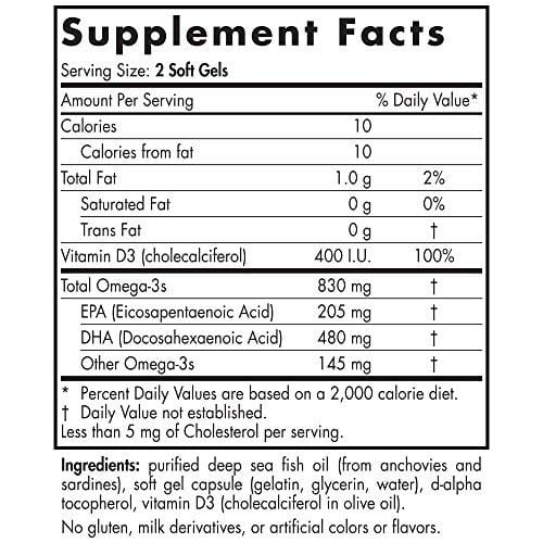 Nordic Naturals - Prenatal DHA, Supports Brain Development in Babies During Pregnancy and Lactation, 180 Soft Gels