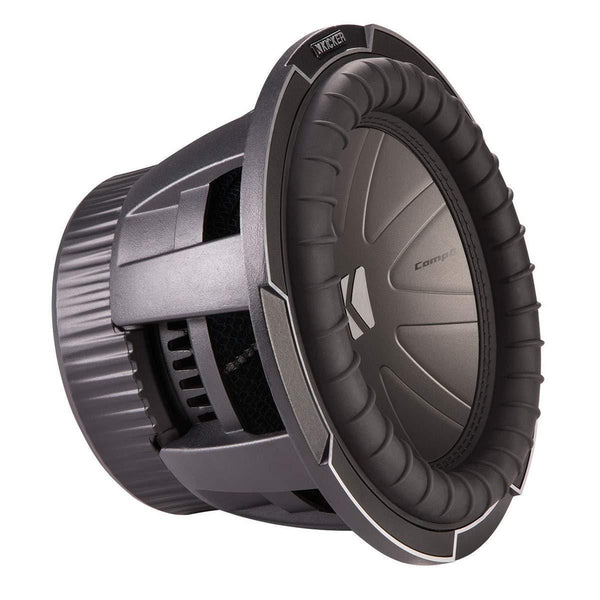 Kicker CompQ10 Q-Class 10-Inch (25cm) Subwoofer, Dual Voice Coil 4-Ohm - Ultra Pickleball
