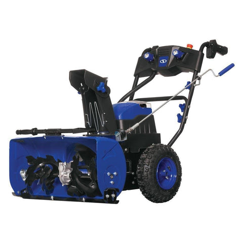 Snow Joe iON 24 in. Cordless Electric Self-Propelled Dual-Stage Snow Blower with (2) 6.0 Ah Batteries