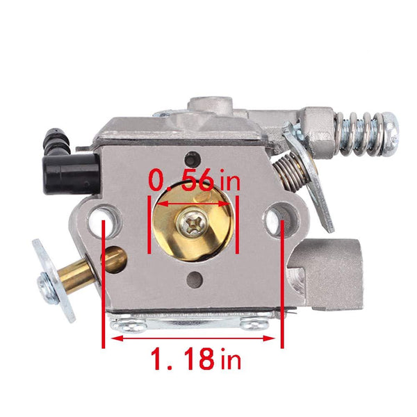 Anzac WT-589 Carburetor Air Fuel Filter Tune-Up Kit for Echo CS-300 CS-301 CS-305 CS-340 CS-341 CS-345 CS-346 CS-3000 CS-3400 Gas Saw Chainsaw