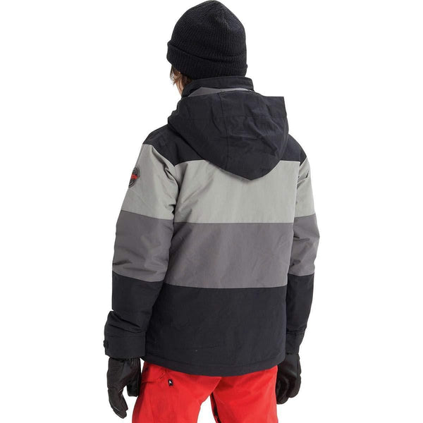 Burton Boys' Symbol Jacket, True Black Multi, X-Large