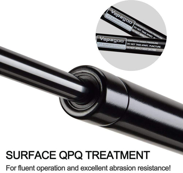 Vepagoo 2 Front Hood Gas Lift Supports Struts 4364 Compatible for Dodge Ram 1500/2500/3500/4500/5500 Spring Shocks