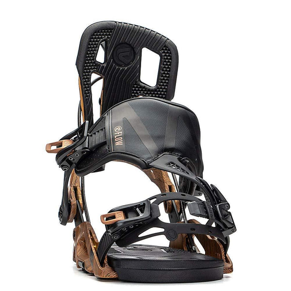 Flow Fuse Hybrid Snowboard Bindings (Brown, L) - Men's
