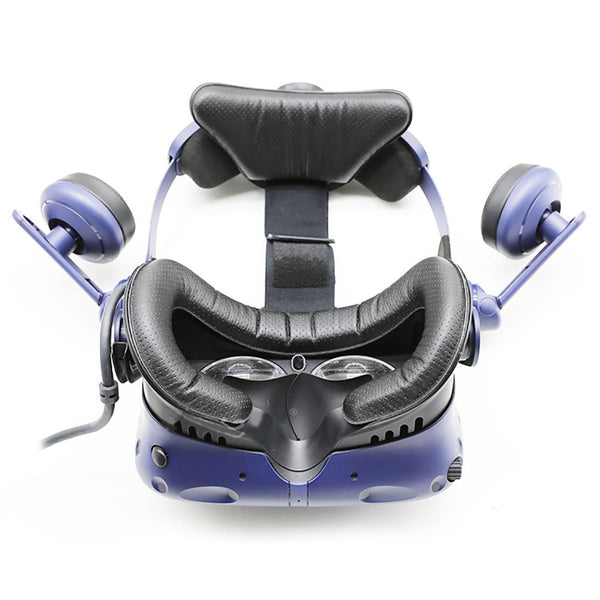 TamBee HTC Vive PRO Face Foam Replacement for HTC Vive PRO VR PU Leather Cover Face Mask Pad (Face Foam 2PC)