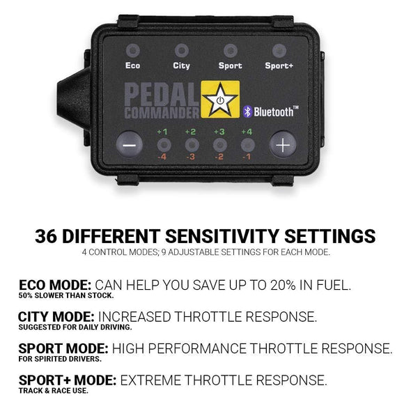 Pedal Commander Throttle Response Controller PC31 Bluetooth for Dodge RAM 2007-2018 (Fits All Trim Levels; 1500, 2500, and 3500)
