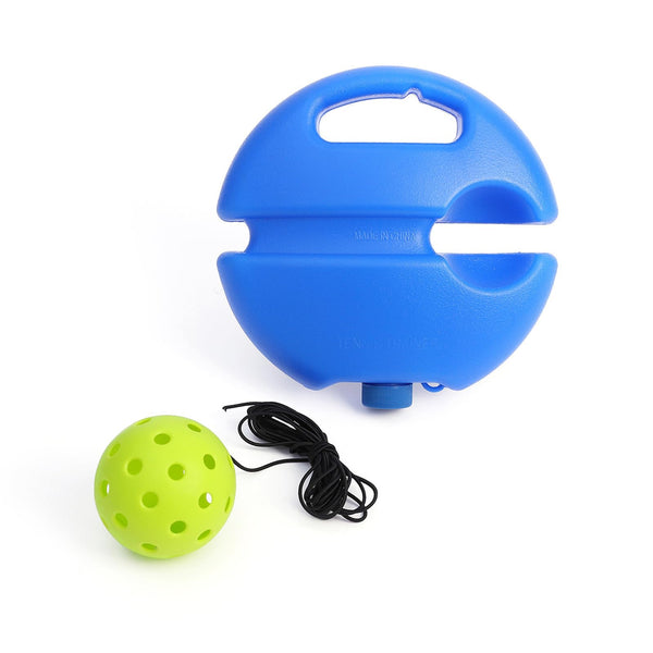 Matchbuddy Pickleball Trainer, Pickleball Trainer Rebound Ball with String, Pickleball Trainer, Rebound Practice Ball with 40 Holes Pickleball Ball, Pickleball Trainer Ball with String (Green)