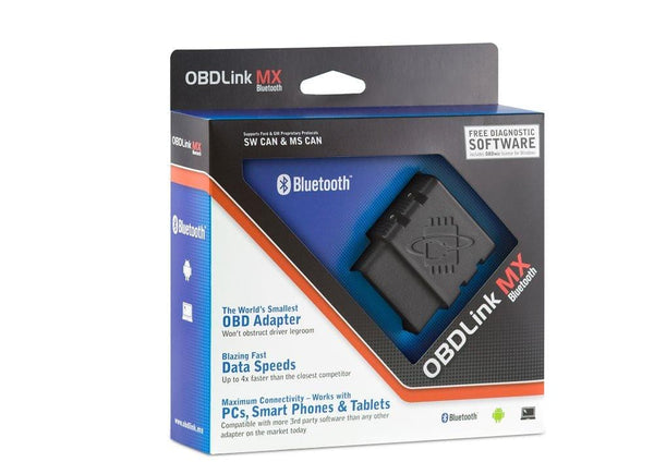 OBDLink 426101 ScanTool MX Bluetooth: Professional Grade OBD-II Automotive Scan Tool for Windows and Android - DIY Car and Truck Data and Diagnostics