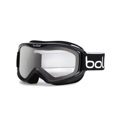 Bolle Mojo Snow Goggles (Shiny Black, Clear)