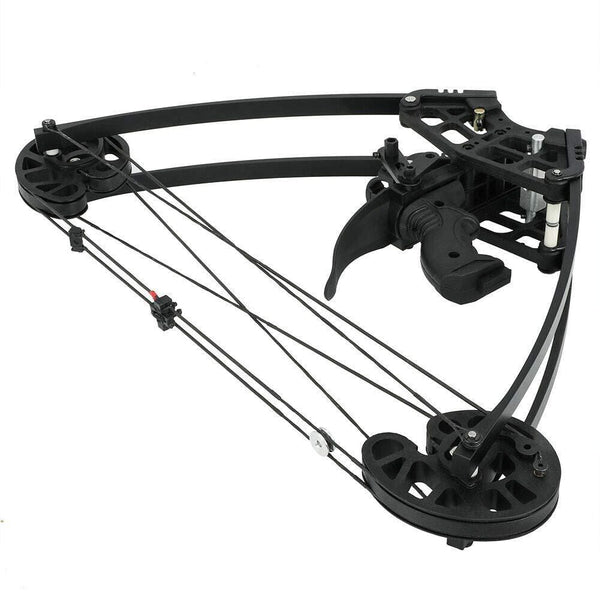 LAKAGO 50lbs Triangle Compound Bow Right Left Hand Archery for Hunting Shoot Competition