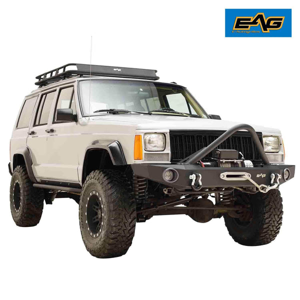 EAG Stinger Front Bumper with Winch Plate