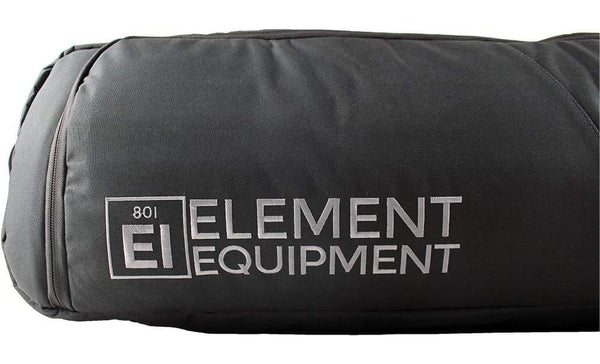 Element Equipment Tour Deluxe Padded Snowboard Bag - Premium High End Travel Bag 157 Black