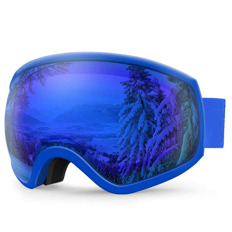 AKASO Kids Ski Goggles, Snowboard Goggles - Anti-Fog, 100% UV Protection, Double-Layer Spherical Lenses, Helmet Compatible Snow Goggles (Explore Oregon Special Edition)