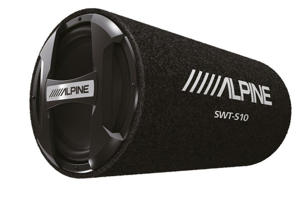Alpine BBX-T600 Amplifier and SWT-S10 10" Bass Tube - Includes Wire kit