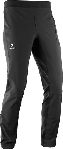 Salomon Men's Rs Warm Softshell Pant , Black, Large